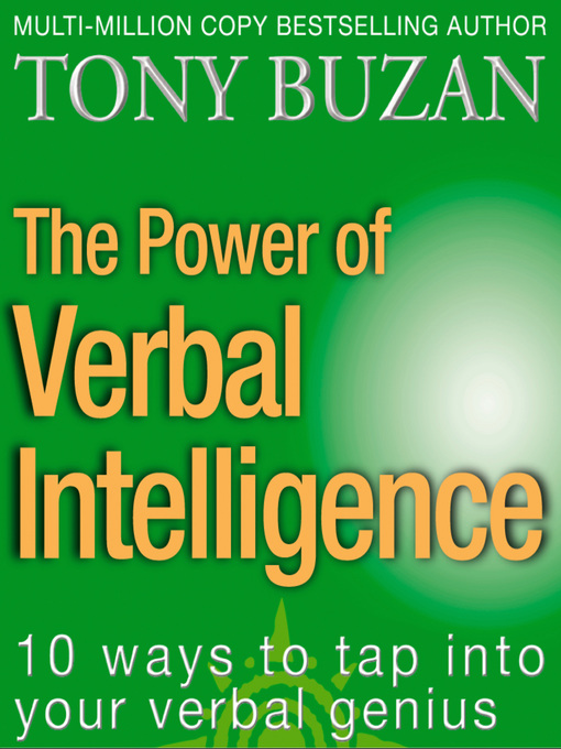 Title details for The Power of Verbal Intelligence by Tony Buzan - Available
